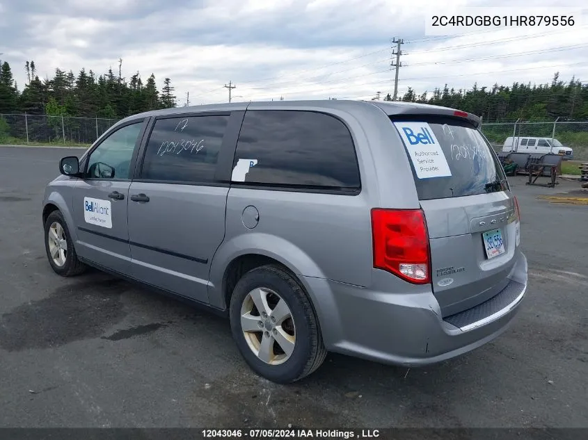 2C4RDGBG1HR879556 2017 Dodge Grand Caravan Se