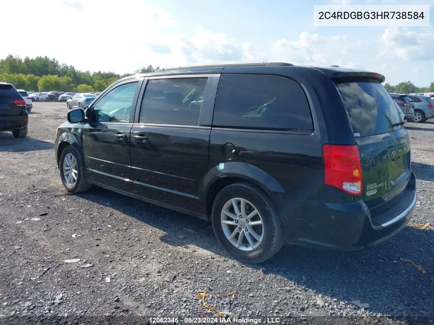 2C4RDGBG3HR738584 2017 Dodge Grand Caravan