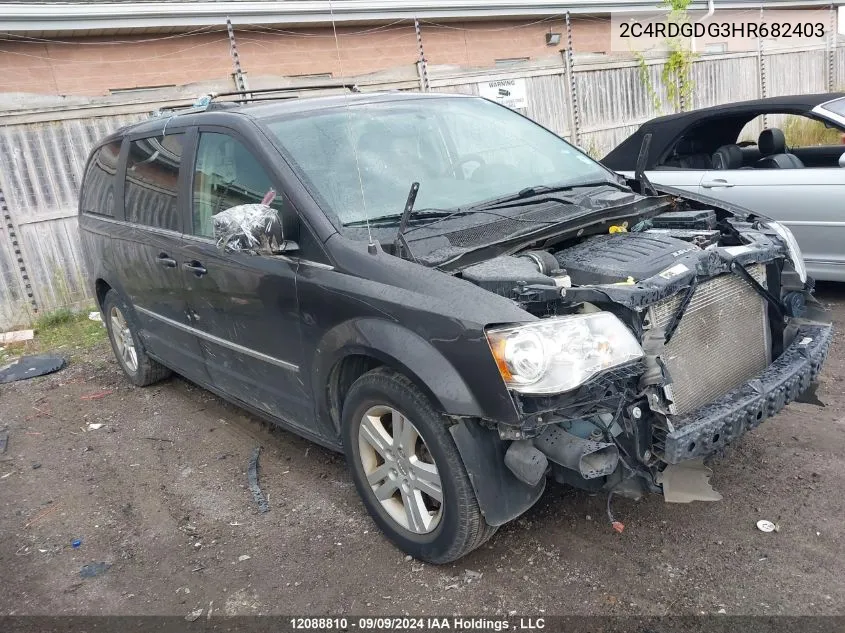 2C4RDGDG3HR682403 2017 Dodge Grand Caravan Crew