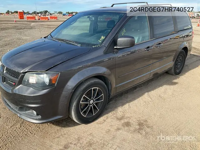 2C4RDGEG7HR740527 2017 Dodge Grand Caravan Gt 2017 Dodge Grand Caravan Gt Minivan (Inoperable)