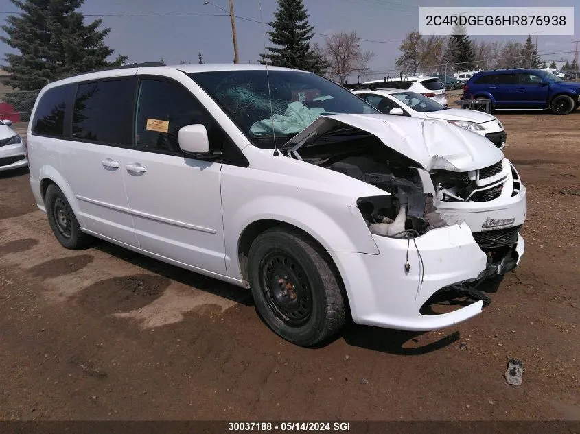 2C4RDGEG6HR876938 2017 Dodge Grand Caravan Gt