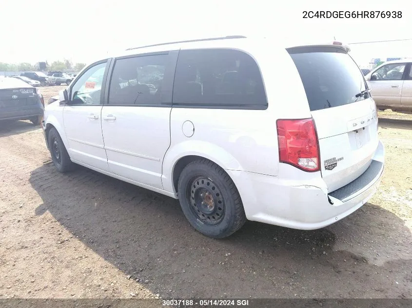 2C4RDGEG6HR876938 2017 Dodge Grand Caravan Gt