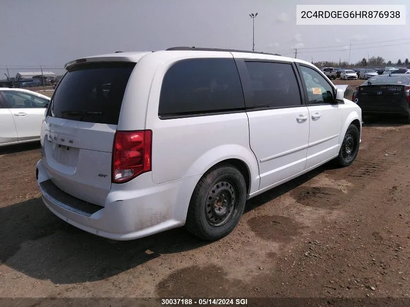 2C4RDGEG6HR876938 2017 Dodge Grand Caravan Gt