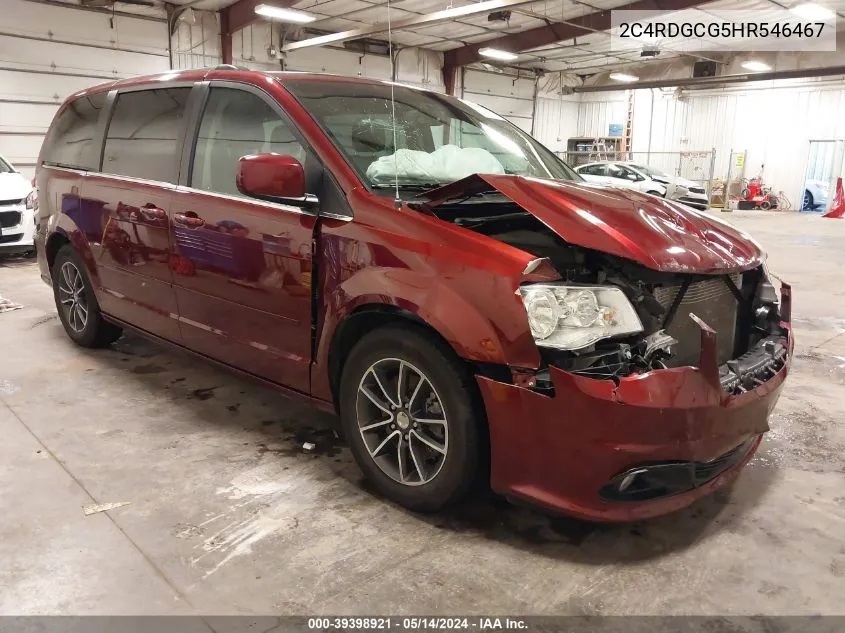 2C4RDGCG5HR546467 2017 Dodge Grand Caravan Sxt