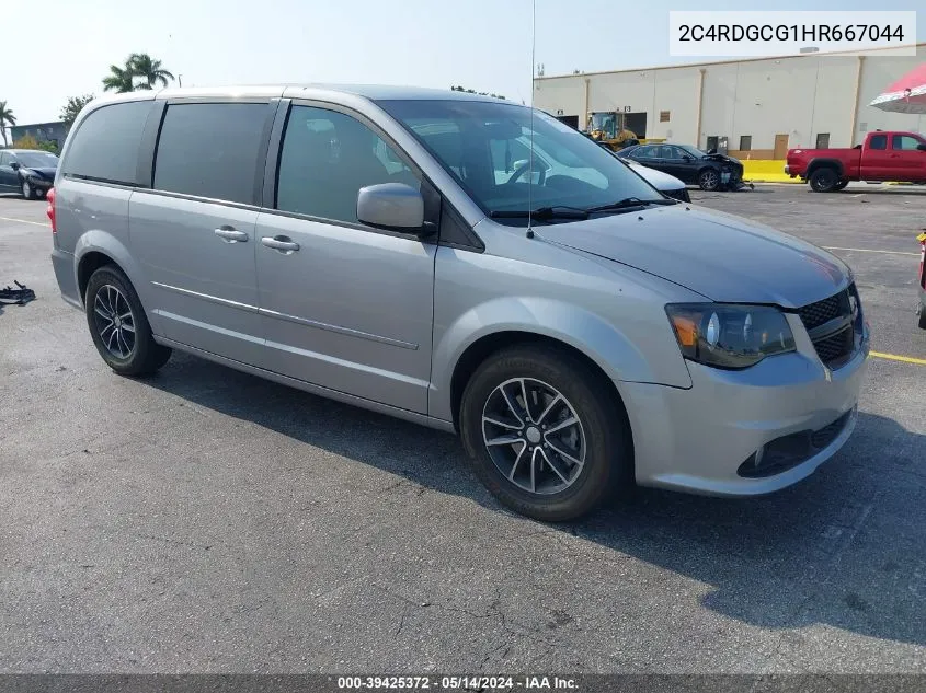 2C4RDGCG1HR667044 2017 Dodge Grand Caravan Sxt