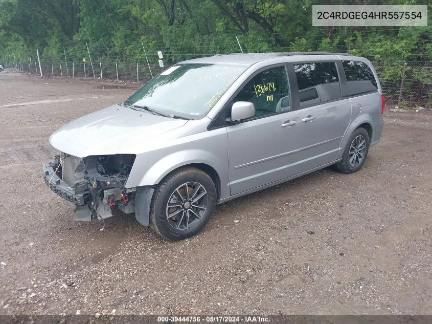 2C4RDGEG4HR557554 2017 Dodge Grand Caravan Gt