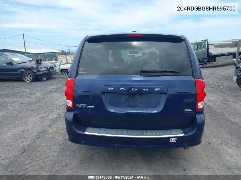 2C4RDGBG8HR595700 2017 Dodge Grand Caravan Se