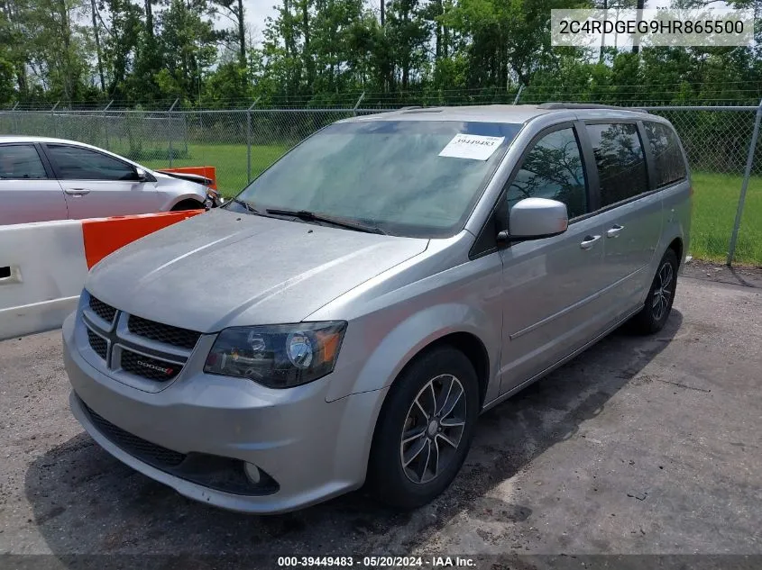 2C4RDGEG9HR865500 2017 Dodge Grand Caravan Gt