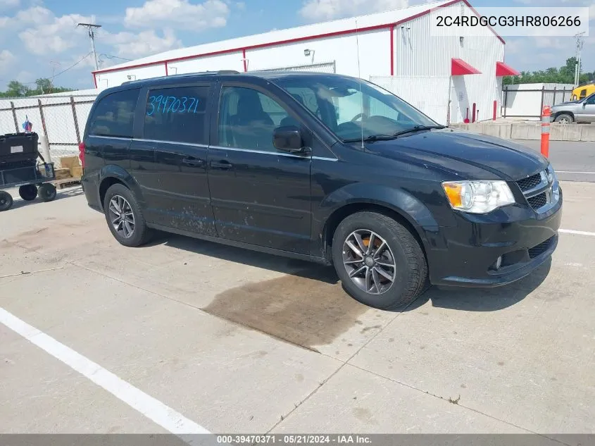 2C4RDGCG3HR806266 2017 Dodge Grand Caravan Sxt