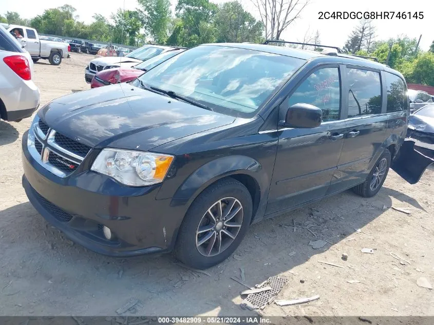 2C4RDGCG8HR746145 2017 Dodge Grand Caravan Sxt