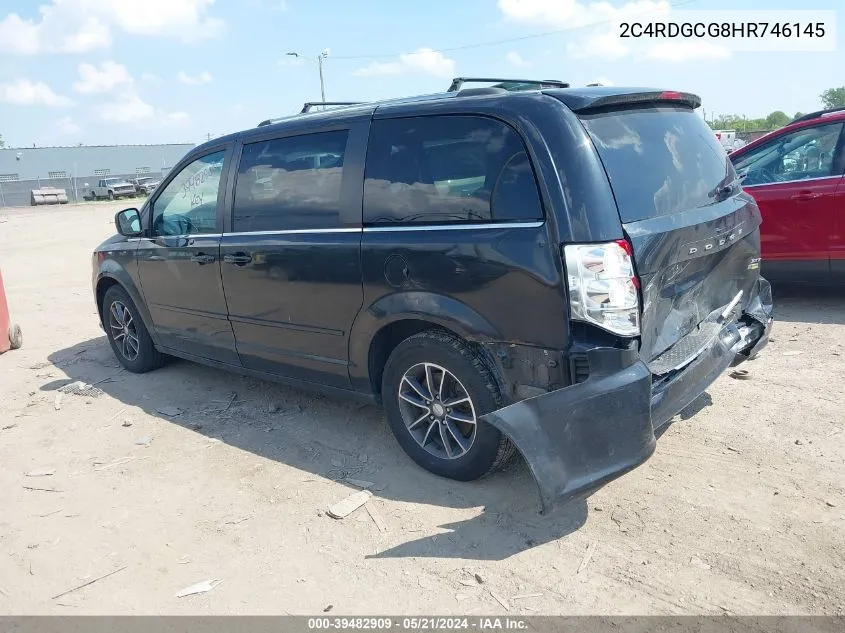 2C4RDGCG8HR746145 2017 Dodge Grand Caravan Sxt