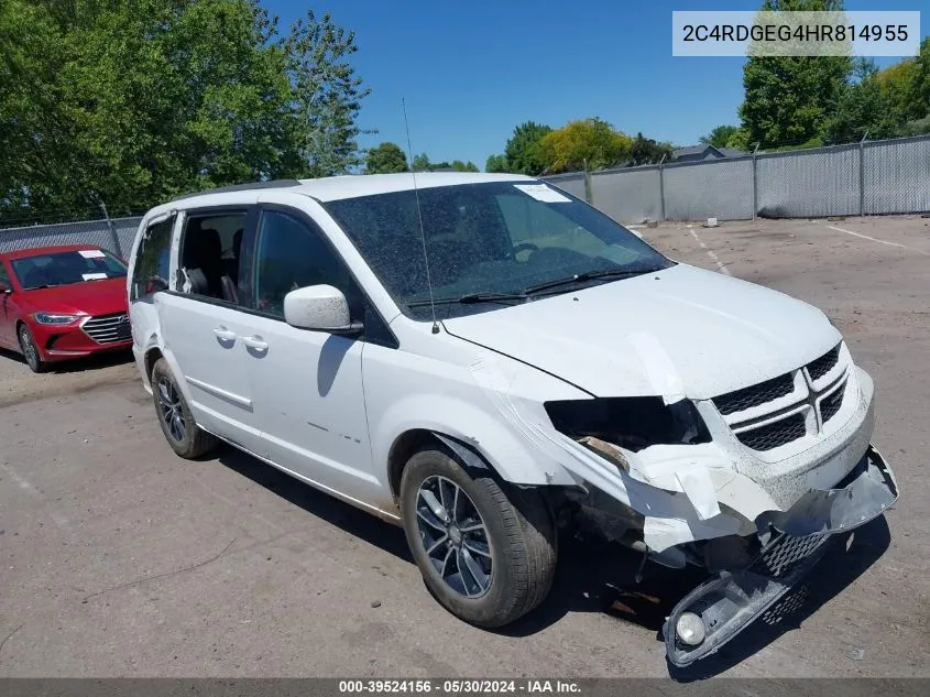 2C4RDGEG4HR814955 2017 Dodge Grand Caravan Gt