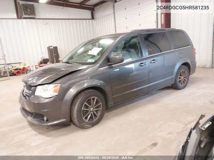 2C4RDGCG5HR581235 2017 Dodge Grand Caravan Sxt