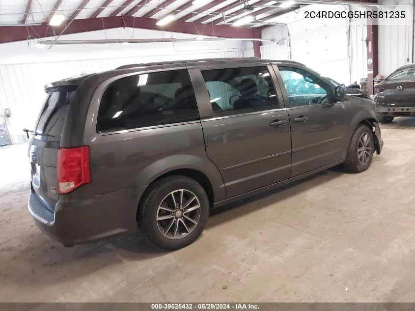 2C4RDGCG5HR581235 2017 Dodge Grand Caravan Sxt