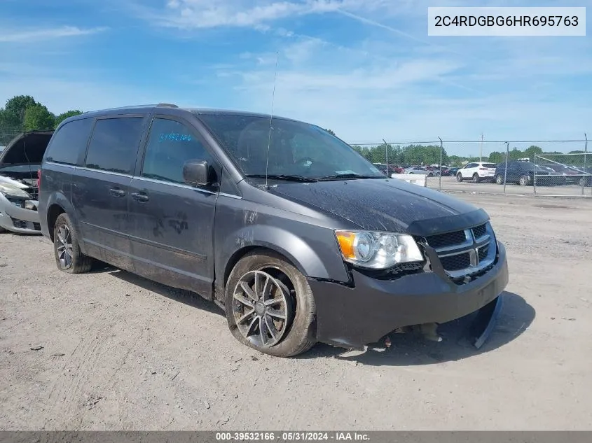 2C4RDGBG6HR695763 2017 Dodge Grand Caravan Cvp/Sxt