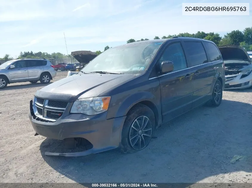 2C4RDGBG6HR695763 2017 Dodge Grand Caravan Cvp/Sxt