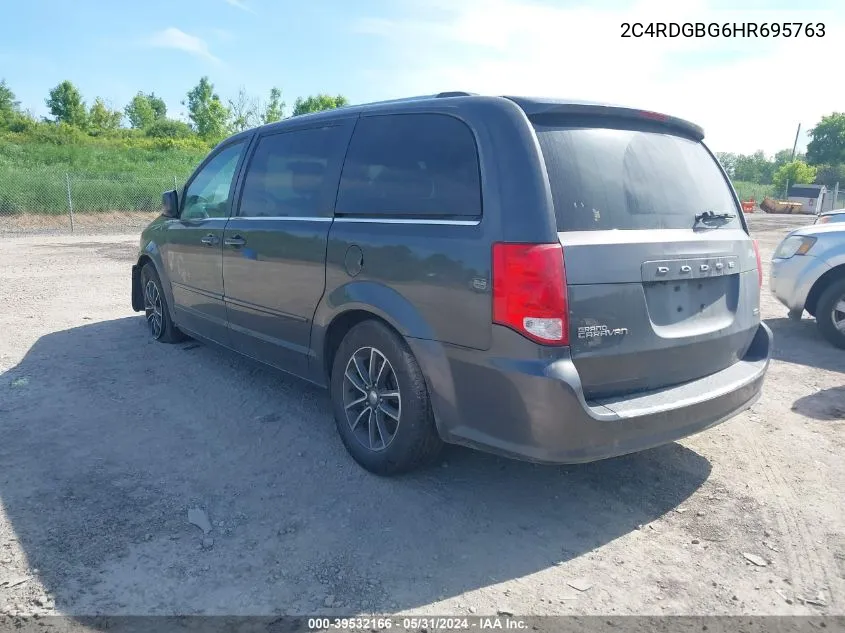 2C4RDGBG6HR695763 2017 Dodge Grand Caravan Cvp/Sxt