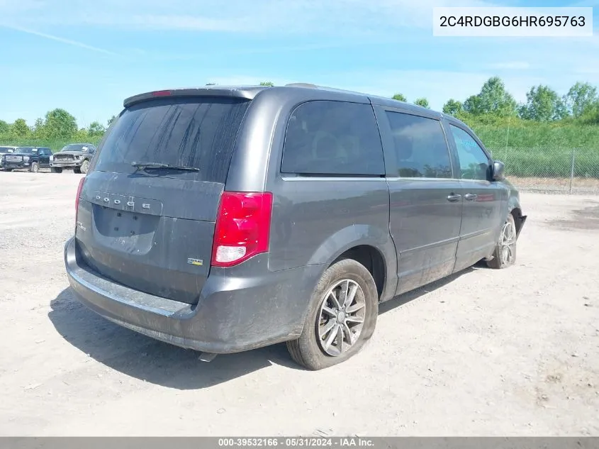 2C4RDGBG6HR695763 2017 Dodge Grand Caravan Cvp/Sxt