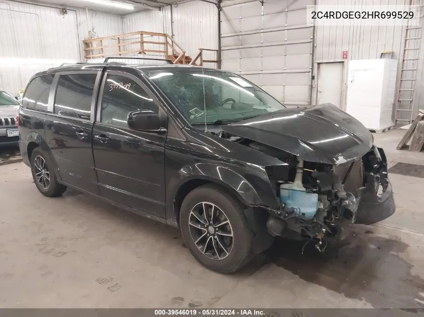 2C4RDGEG2HR699529 2017 Dodge Grand Caravan Gt