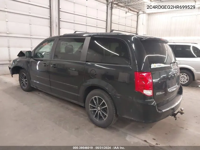 2C4RDGEG2HR699529 2017 Dodge Grand Caravan Gt