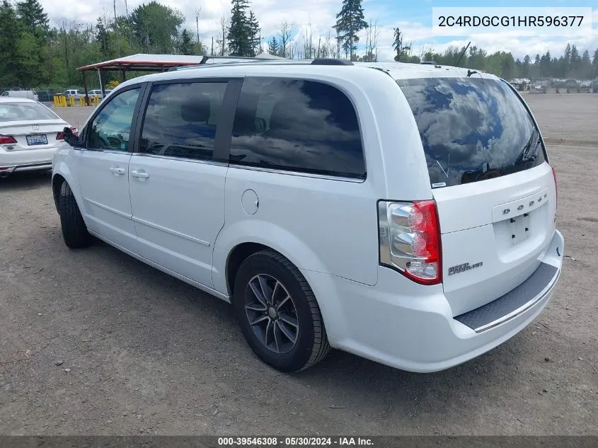 2C4RDGCG1HR596377 2017 Dodge Grand Caravan Sxt