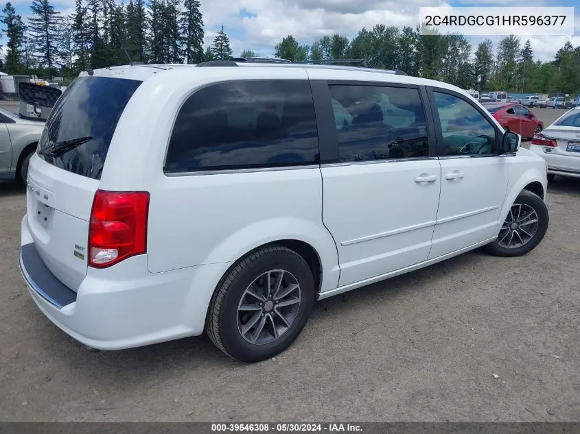 2C4RDGCG1HR596377 2017 Dodge Grand Caravan Sxt