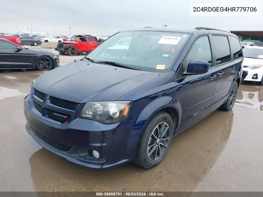 2C4RDGEG4HR779706 2017 Dodge Grand Caravan Gt