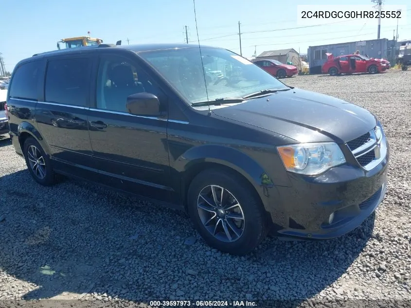 2017 Dodge Grand Caravan Sxt VIN: 2C4RDGCG0HR825552 Lot: 39597973