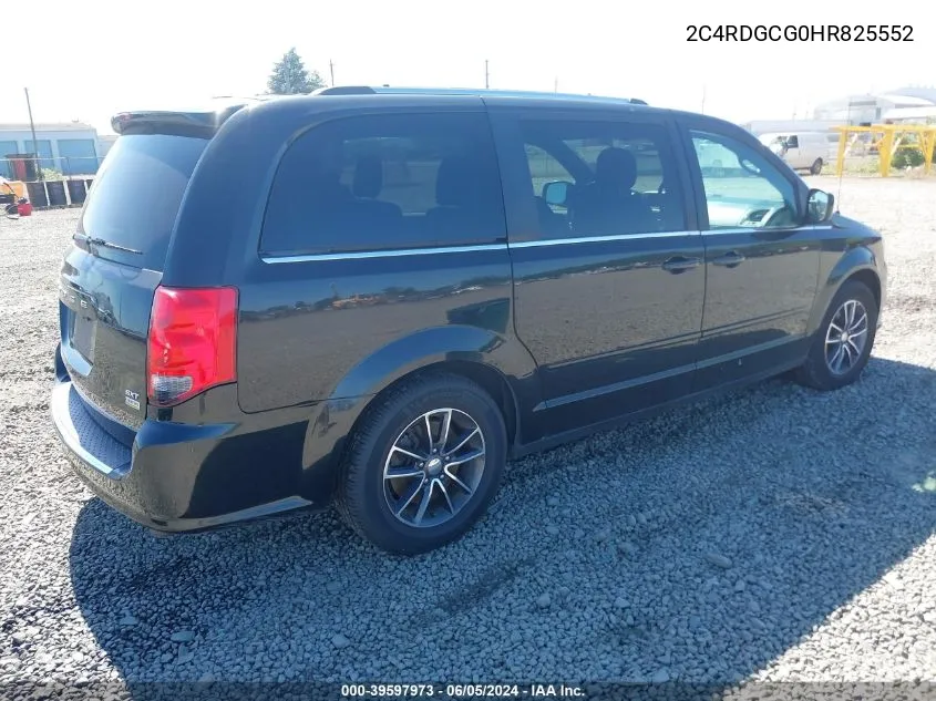 2C4RDGCG0HR825552 2017 Dodge Grand Caravan Sxt