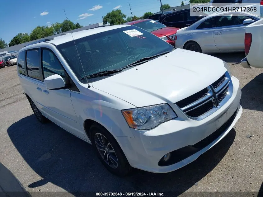 2C4RDGCG4HR717368 2017 Dodge Grand Caravan Sxt