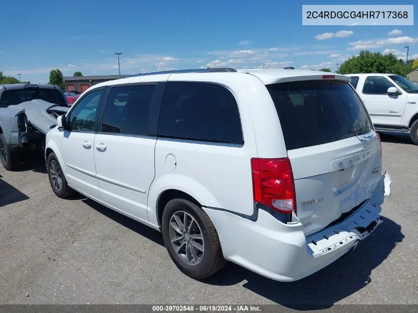 2C4RDGCG4HR717368 2017 Dodge Grand Caravan Sxt