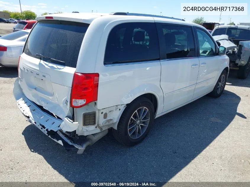 2C4RDGCG4HR717368 2017 Dodge Grand Caravan Sxt