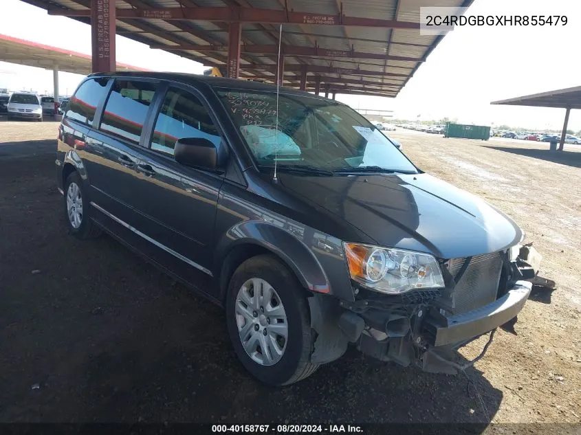 2C4RDGBGXHR855479 2017 Dodge Grand Caravan Se