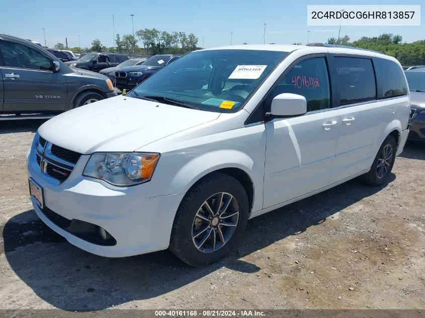 2C4RDGCG6HR813857 2017 Dodge Grand Caravan Sxt