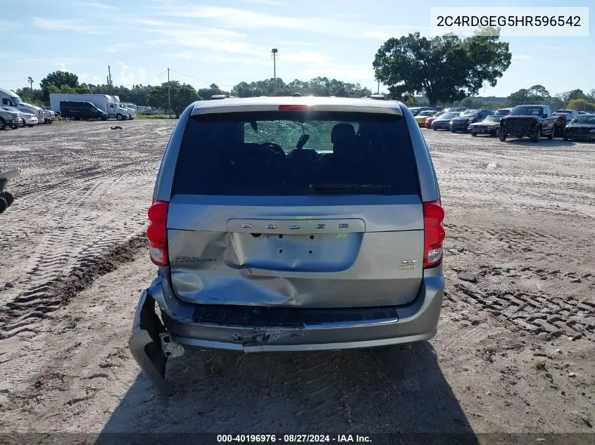 2C4RDGEG5HR596542 2017 Dodge Grand Caravan Gt