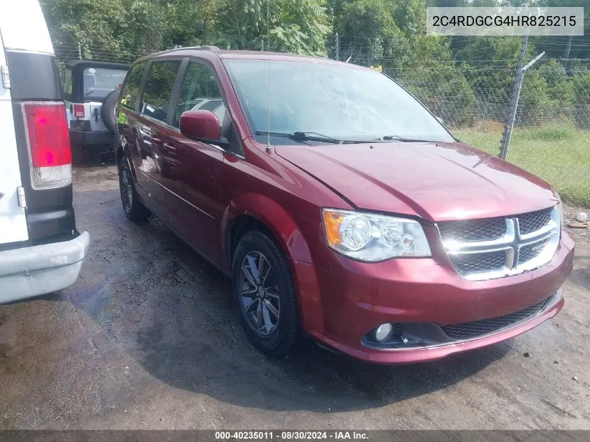 2C4RDGCG4HR825215 2017 Dodge Grand Caravan Sxt