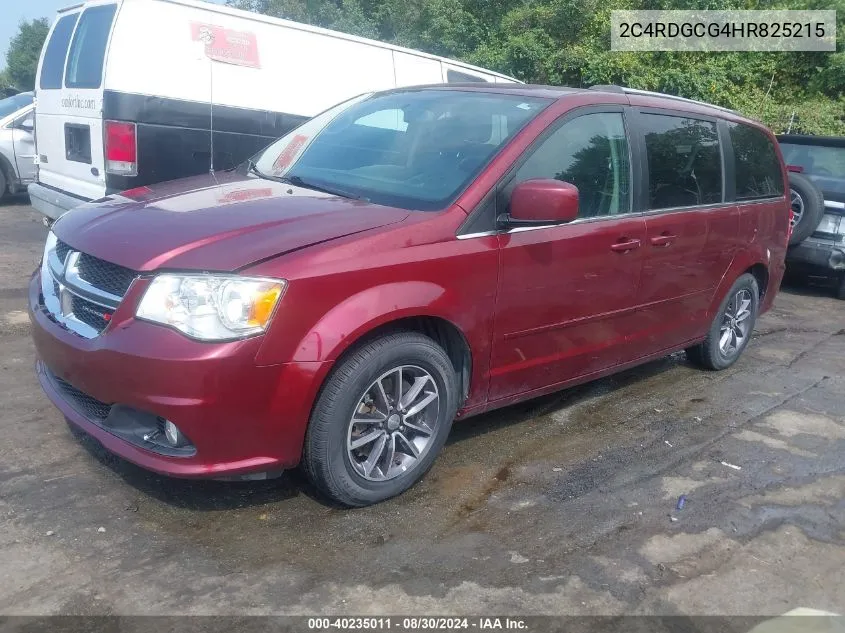 2017 Dodge Grand Caravan Sxt VIN: 2C4RDGCG4HR825215 Lot: 40235011