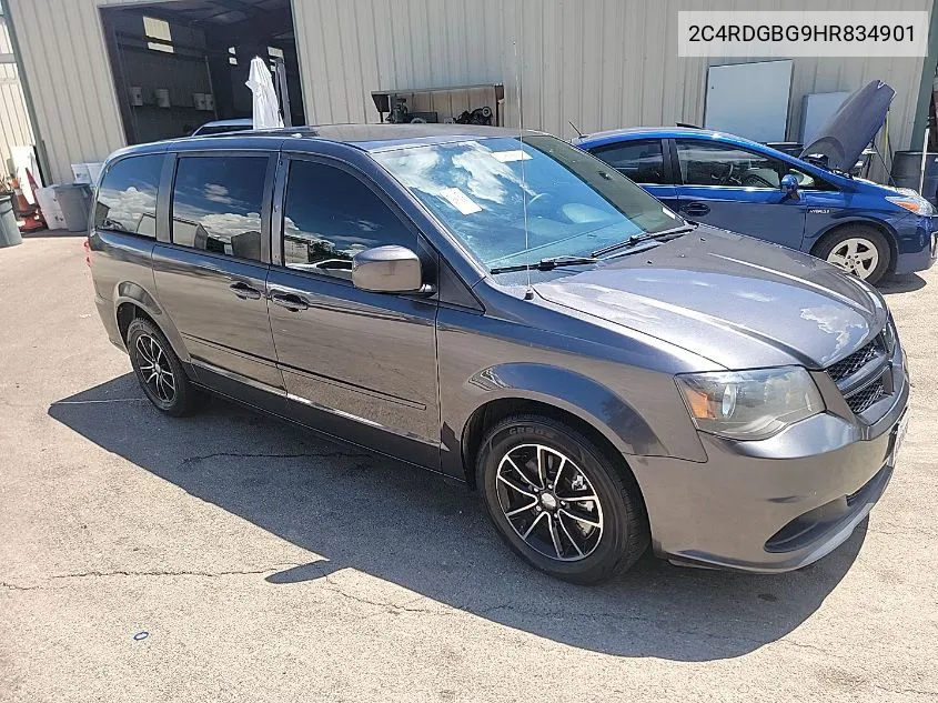 2C4RDGBG9HR834901 2017 Dodge Grand Caravan Se Plus