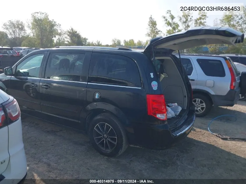 2C4RDGCG3HR686453 2017 Dodge Grand Caravan Sxt