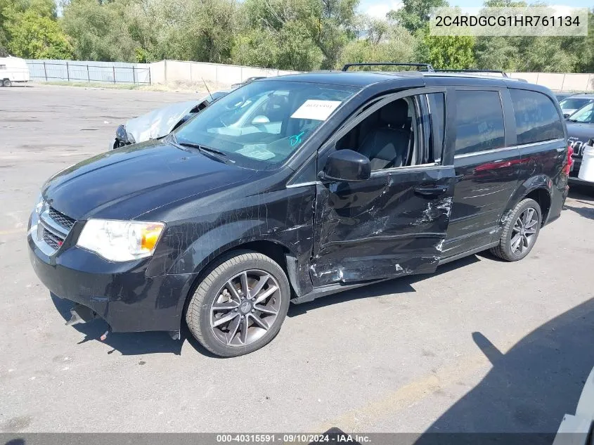 2C4RDGCG1HR761134 2017 Dodge Grand Caravan Sxt