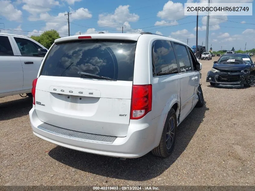 2017 Dodge Grand Caravan Sxt VIN: 2C4RDGCG4HR682749 Lot: 40319403