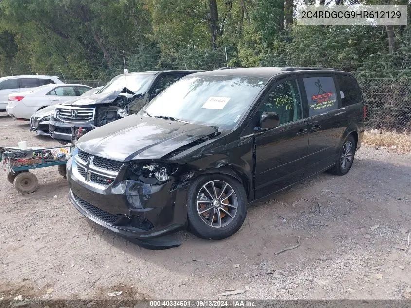 2C4RDGCG9HR612129 2017 Dodge Grand Caravan Sxt