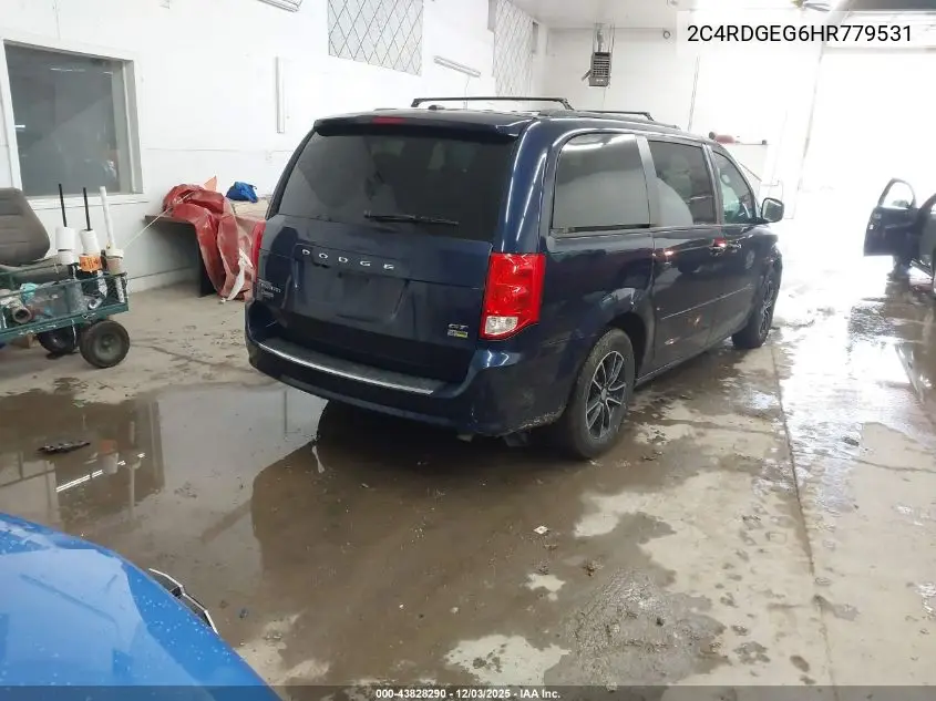 2C4RDGEG6HR779531 2017 Dodge Grand Caravan Gt