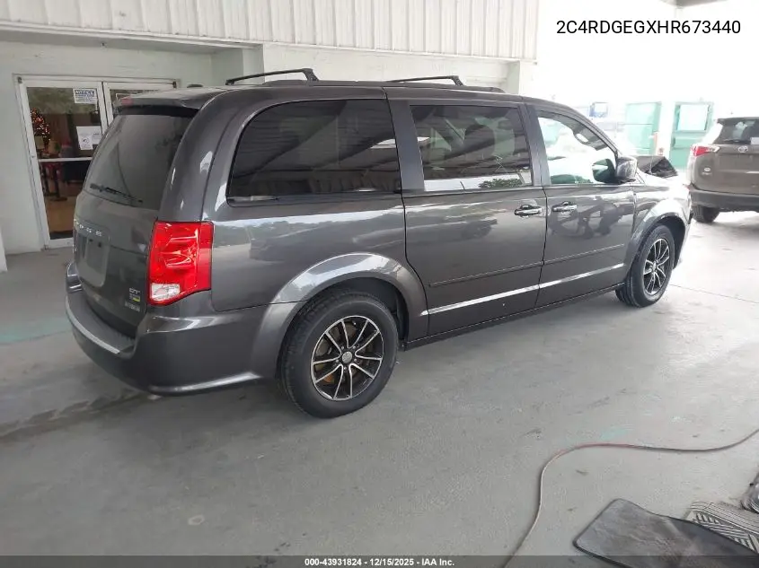 2C4RDGEGXHR673440 2017 Dodge Grand Caravan Gt