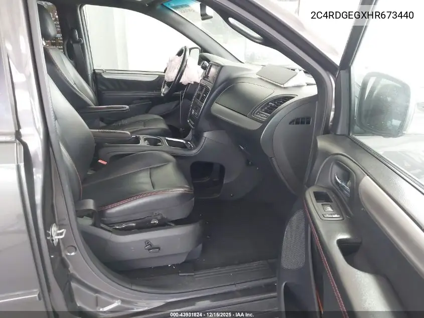 2C4RDGEGXHR673440 2017 Dodge Grand Caravan Gt