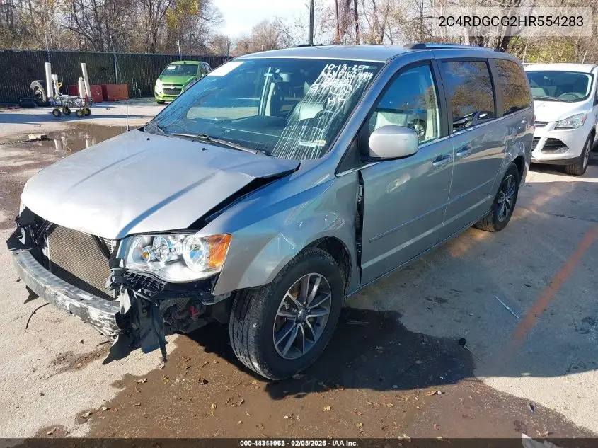 2C4RDGCG2HR554283 2017 Dodge Grand Caravan Sxt