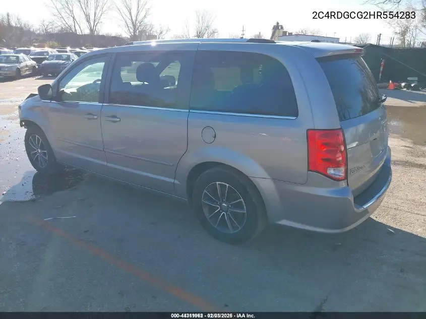 2C4RDGCG2HR554283 2017 Dodge Grand Caravan Sxt