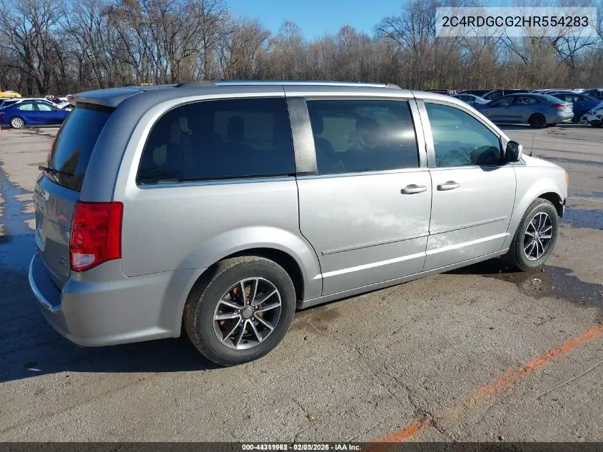 2C4RDGCG2HR554283 2017 Dodge Grand Caravan Sxt