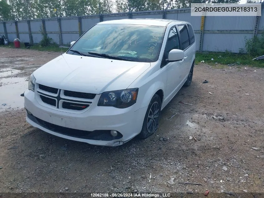 2C4RDGEG0JR218313 2018 Dodge Grand Caravan Gt