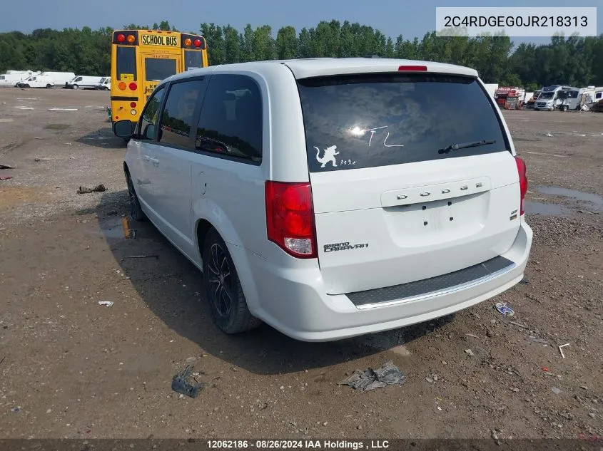 2C4RDGEG0JR218313 2018 Dodge Grand Caravan Gt